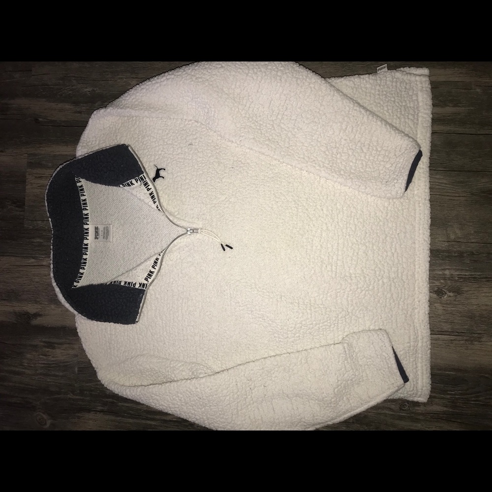 Victoria’s Secret Pink Sherpa pullover